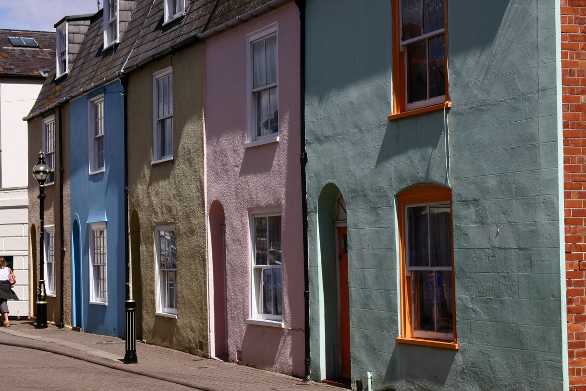 Weymouth coloured houses
