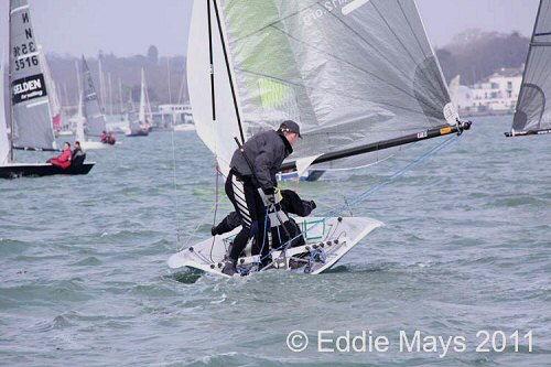 Nationa 12s at Hamble river